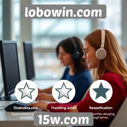 Desempenho do suporte ao cliente no lobowin.com