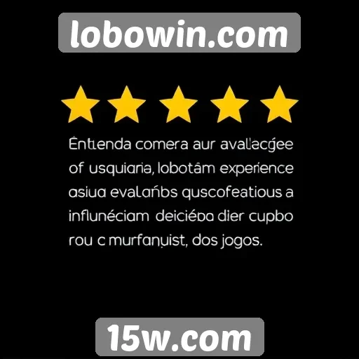 O impacto das avaliações de usuários no Lobowin.com