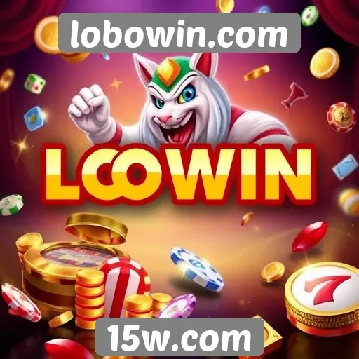 Variedade de jogos disponíveis em lobowin.com